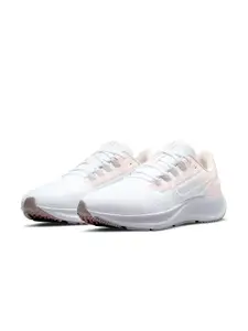 Nike Women White & Pink Colourblocked Air Zoom Pegasus 38 Running Shoes