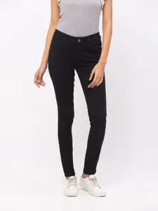 ZOLA Women Black Slim Fit Jeans