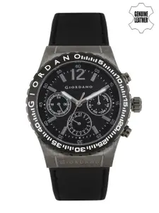 GIORDANO Men Black Dial Watch 1757-01