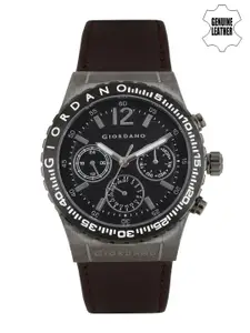 GIORDANO Men Black Dial Watch 1757-02