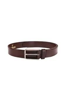 BuckleUp Men Brown Leather Formal Belt