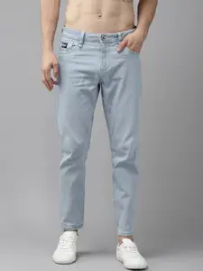 Roadster Men Blue Carrot Fit Stretchable Jeans