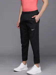 Nike Men Black Solid  Dri-FIT Challenger Woven Running Pants