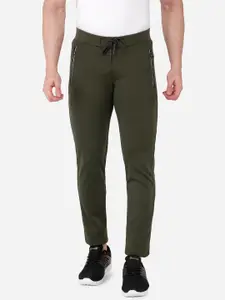 beevee Men Olive-Green Track Pants