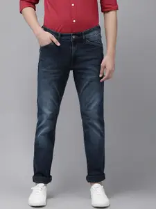 U.S. Polo Assn. Denim Co. U S Polo Assn Denim Co Men Navy Blue Regallo Skinny Fit Light Fade Stretchable Jeans