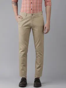 U.S. Polo Assn. U S Polo Assn Men Khaki Slim Fit Trousers