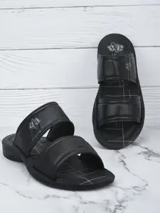 Liberty Men Black Comfort Sandals