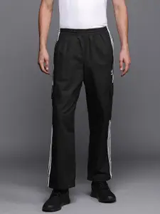 ADIDAS Originals Men Black Adicolor Classics 3-Stripes Cargo Pants