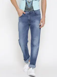 Pepe Jeans Men Blue Holborne Regular Fit Low-Rise Stretchable Jeans