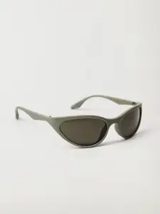 MANGO Women Grey Other Sunglasses 17010176