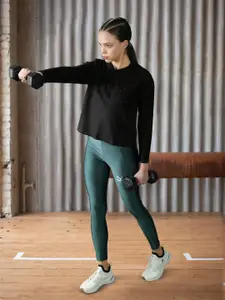 Puma Women Black Flawless Pullover Training Hoodie