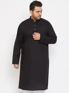 VASTRAMAY Men Black Kurta