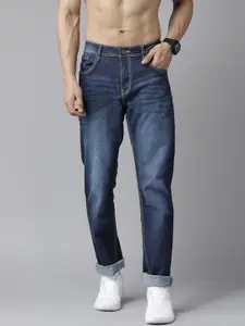 Roadster Men Navy Blue Skinny Fit Light Fade Stretchable Jeans