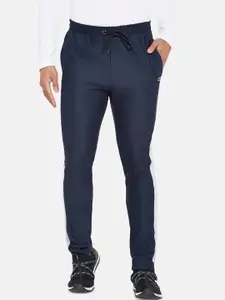 Ajile by Pantaloons Men Navy Blue Solid Slim-Fit Track Pants