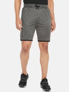 Ajile by Pantaloons Men Grey Slim Fit Mid-Rise Sports Shorts