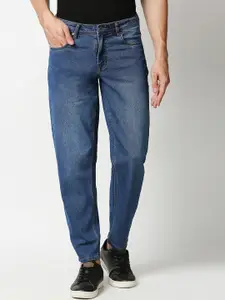 High Star Men Blue Relaxed Fit Light Fade Jeans