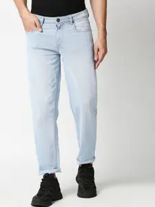 High Star Men Blue Relaxed Fit Heavy Fade Jeans