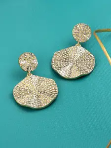 AMI Woman Gold-Toned Contemporary Drop Earrings