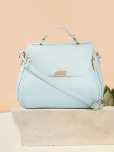 Lino Perros Blue Solid Satchel