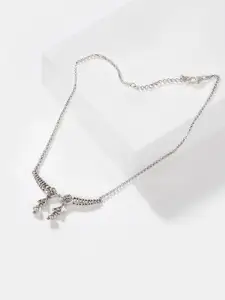 SHAYA Women Silver Necklace
