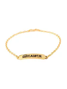 Tistabene Women Gold-Toned Link Bracelet