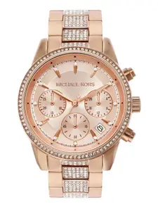 Michael Kors Bryant Rose Gold Watch MK6485