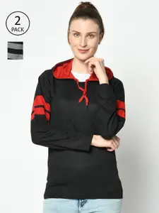 MACK JONNEY Women Pack of 2 T-shirts