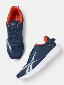 Reebok Men Navy Blue Woven Design Espinar Running Shoes