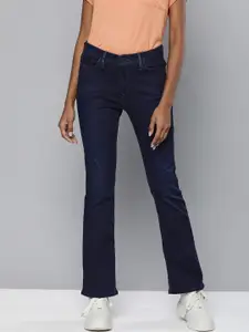 Levis Women Blue 715 Bootcut Light Fade Stretchable Jeans