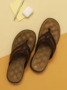 Big Fox Men Brown & Beige Comfort Sandals