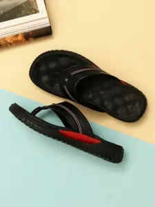 Big Fox Men Black Comfort Sandals