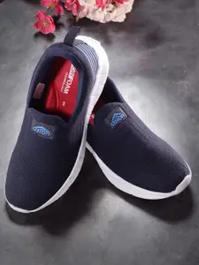 ASIAN Men Blue Mesh Running Non-Marking Shoes