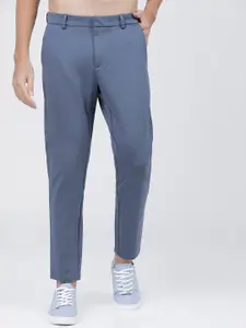 HIGHLANDER Men Blue Slim Fit Trousers