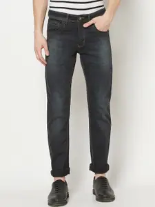 Octave Men Black Regular Fit Jeans