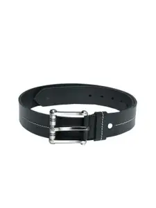 Kastner Men Black Leather Formal Belt
