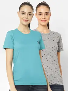 MACK JONNEY Women Pack Of 2 T-shirts