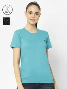 MACK JONNEY Women Pack Of 2 T-shirts