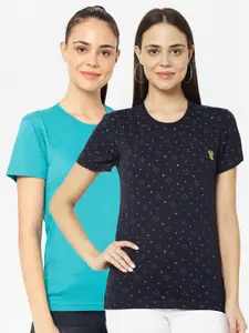 MACK JONNEY Women Pack Of 2 T-shirts