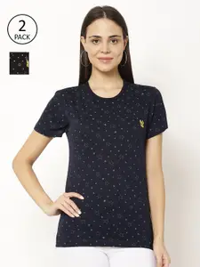 MACK JONNEY Women Pack Of 2 T-shirts