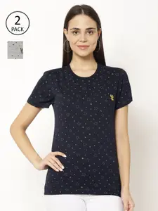 MACK JONNEY Women Pack Of 2 T-shirts