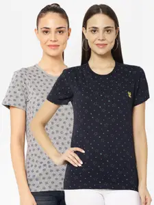 MACK JONNEY Women Pack Of 2 T-shirts