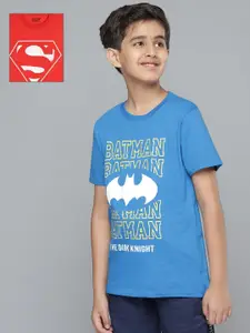 YK Justice League Boys Pack of 2 Printed Cotton T-shirt