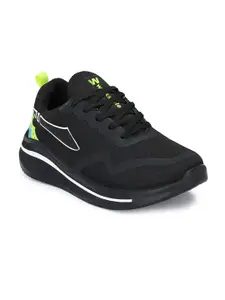 Walkstyle By El Paso Men Black Mesh Running Non-Marking Shoes