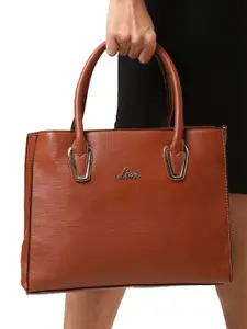 Lavie Ketamine Women Tan Brown Solid Large Satchel Handbag
