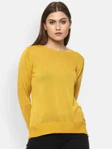 Van Heusen Woman Women Yellow Pullover