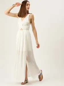 FOREVER 21 White Maxi Dress