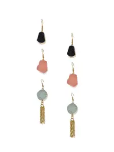 Blisscovered Multicoloured Contemporary Drop Earrings
