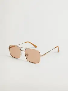 MANGO Women UV Protected Square Sunglasses