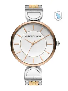 Armani Exchange Women Silver-Toned Analogue Watch AX5381