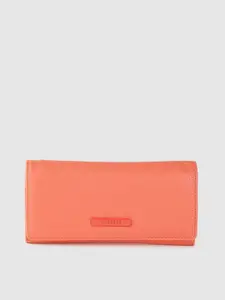 Caprese Opium Women Coral Medium Wallet